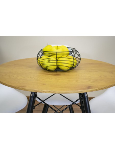 Stół TODI Okrągły 80cm - dąb