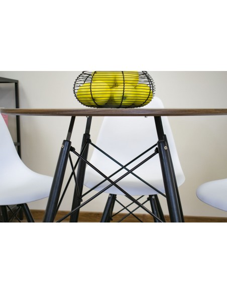 Stół TODI Okrągły 80cm - jesion