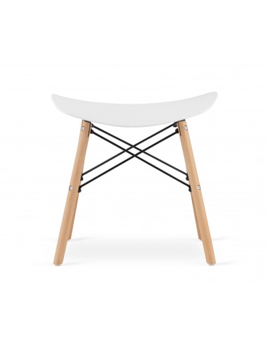 4 taborety KORFU białe