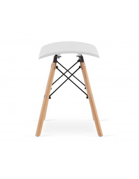 4 taborety KORFU białe