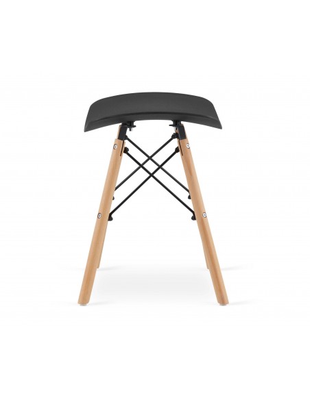 4 taborety KORFU czarne