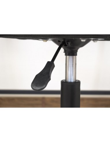 Krzesło obrotowe NOTO ekoskóra - czarne