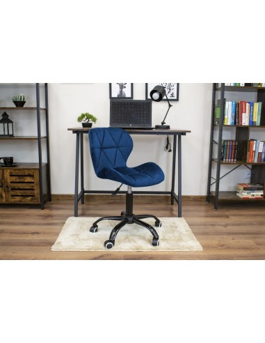 Krzesło obrotowe NOTO aksamit - granat