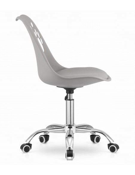 Krzesło obrotowe PRINT - szare