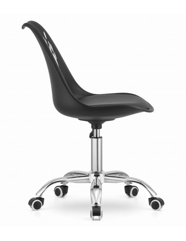 Krzesło obrotowe PRINT - czarne