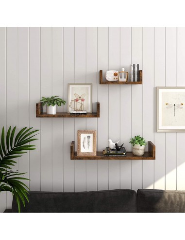 Zestaw 3 półek wiszących - LWS36BX