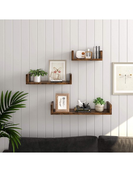 Zestaw 3 półek wiszących - LWS36BX