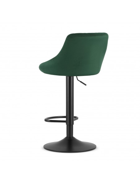 Hoker KAST - aksamit zieleń / baza czarna