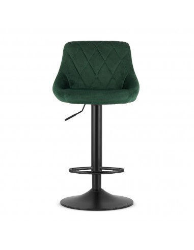 Hoker KAST - aksamit zieleń / baza czarna