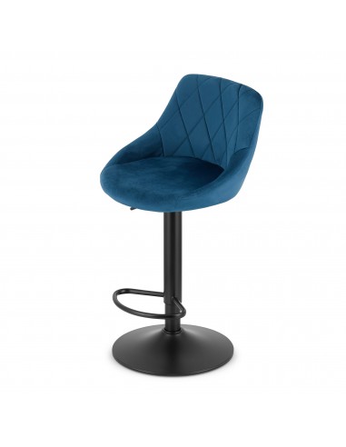 Hoker KAST - aksamit granatowy / baza czarna