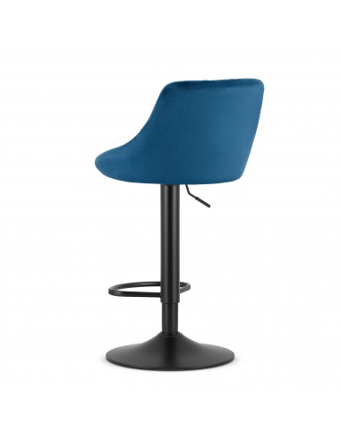 Hoker KAST - aksamit granatowy / baza czarna