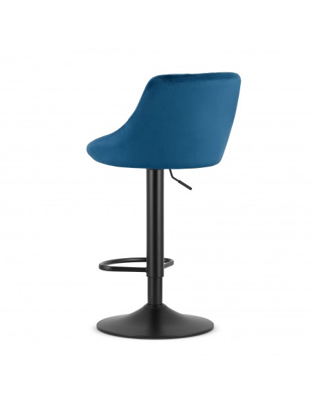 Hoker KAST - aksamit granatowy / baza czarna