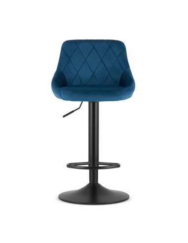 Hoker KAST - aksamit granatowy / baza czarna