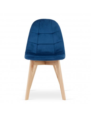 4 krzesła BORA granat welur