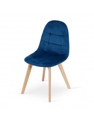 4 krzesła BORA granat welur