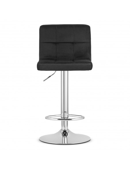 Hoker PROT - aksamit czarny / baza chrom