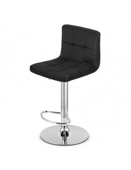 Hoker PROT - aksamit czarny / baza chrom