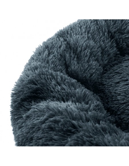 Legowisko pluszowe L 80cm - ciemnoszare