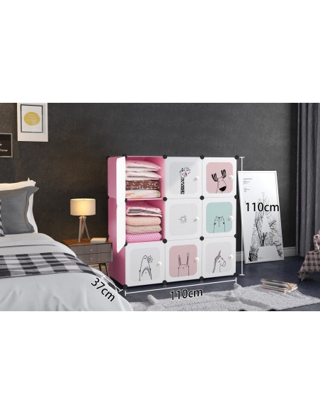 Szafka modułowa dziecięca 9x - W03