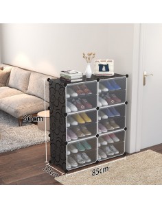 Szafka modułowa na buty 12 poziomów 2