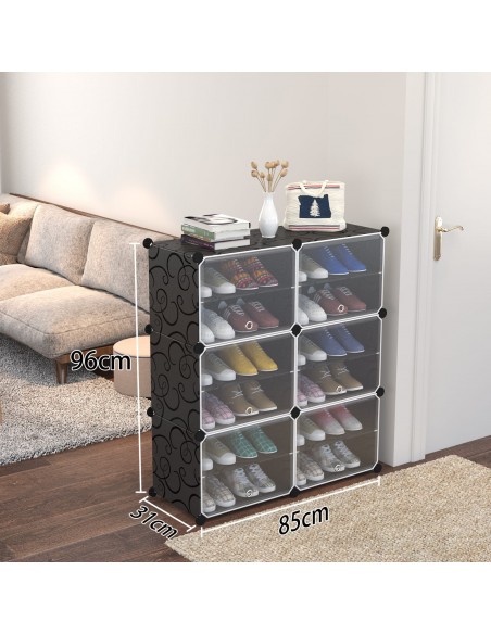 Szafka modułowa na buty 12 poziomów