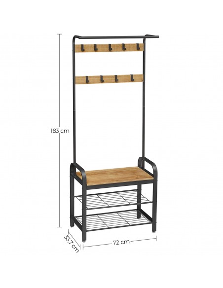 Wieszak Stojak na Ubrania - HSR040B05