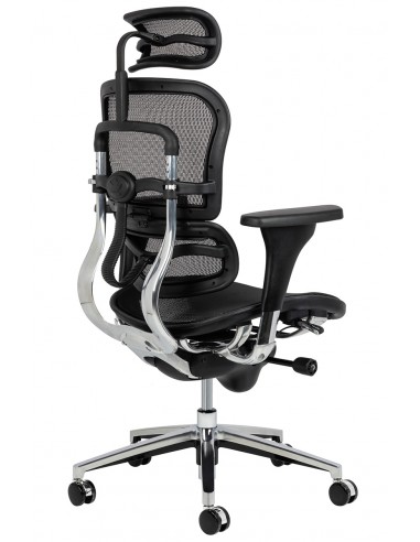 Fotel biurowy ERGOHUMAN czarny