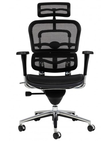 Fotel biurowy ERGOHUMAN czarny