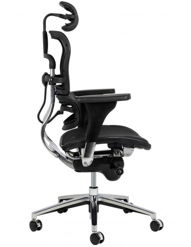 Fotel biurowy ERGOHUMAN czarny