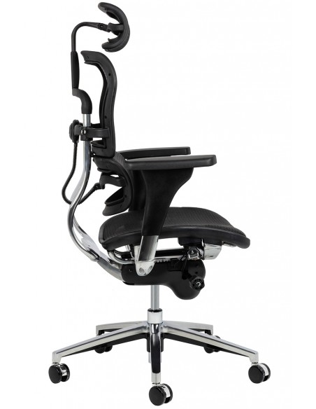 Fotel biurowy ERGOHUMAN czarny