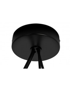 Lampa wisząca EYE 4 czarna - LED, aluminium 2