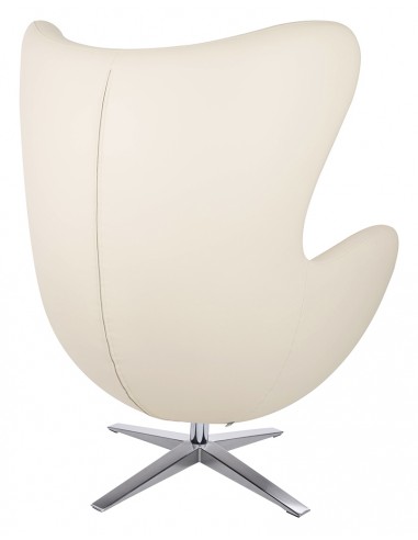 Fotel EGG SZEROKI PU beżowy