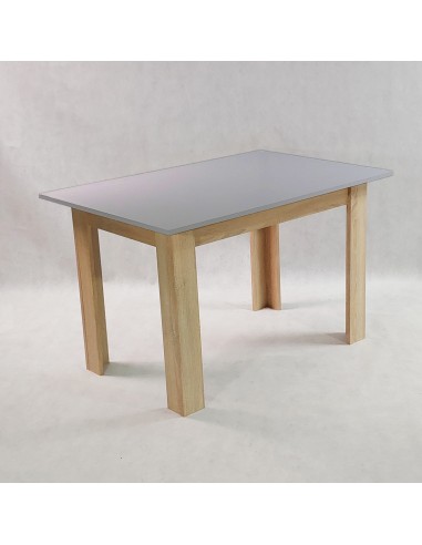 Zestaw stół Modern 120 GS i 6 białych krzeseł...