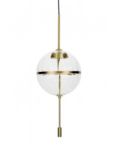 Lampa wisząca CHAPLIN 300 mosiądz