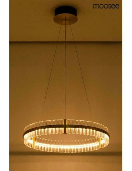 MOOSEE lampa wisząca SATURNUS 70 złota