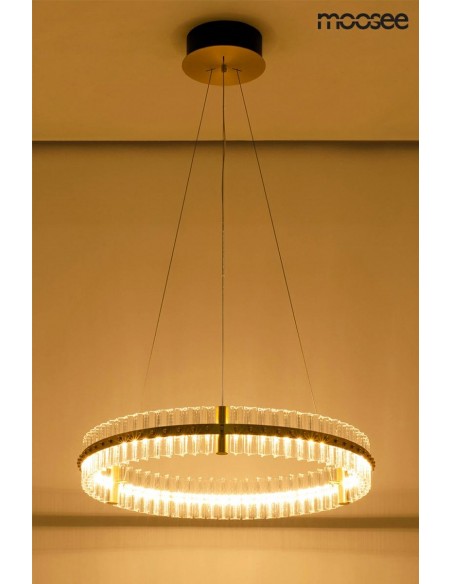 MOOSEE lampa wisząca SATURNUS 70 złota