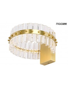 MOOSEE lampa ścienna SATURNUS WALL złota