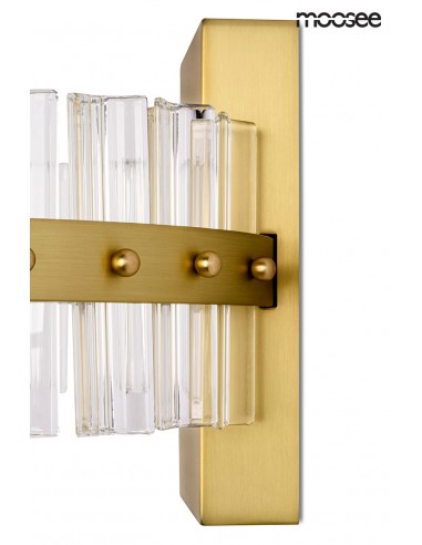 MOOSEE lampa ścienna SATURNUS WALL złota