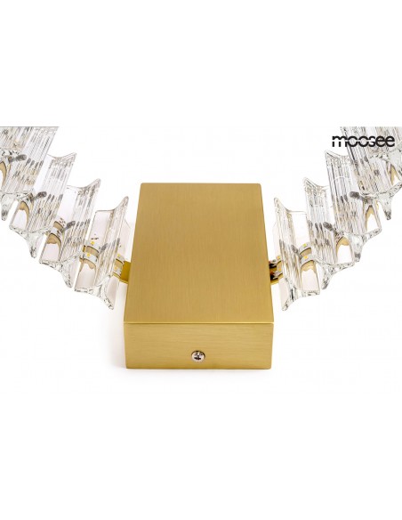 MOOSEE lampa ścienna SATURNUS WALL złota