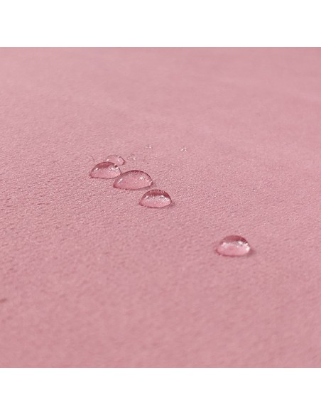 4 krzesła DENWER VELVET różowe, nogi czarne