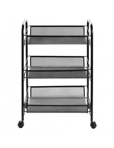 Regał kuchenny mobilny na kółkach - 3 półki