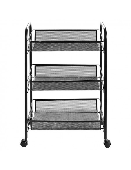 Regał kuchenny mobilny na kółkach - 3 półki