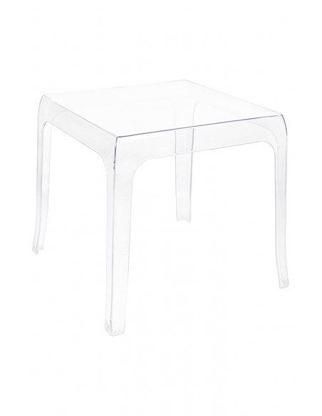 Stolik GHOST transparentny - poliwęglan