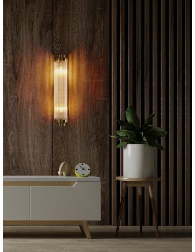MOOSEE lampa ścienna COLUMN 40 złota
