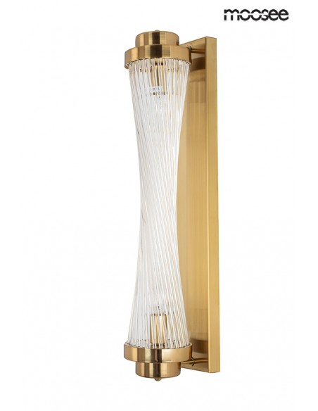 MOOSEE lampa ścienna COLUMN 40 złota