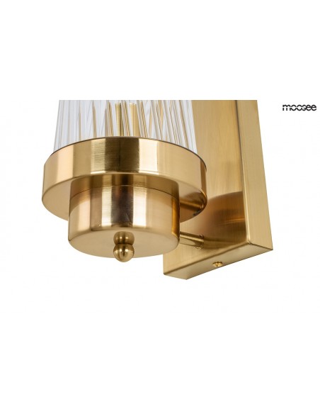 MOOSEE lampa ścienna COLUMN 40 złota