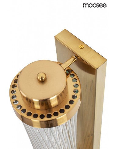 MOOSEE lampa ścienna COLUMN 40 złota