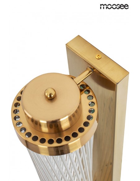 MOOSEE lampa ścienna COLUMN 40 złota