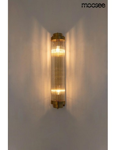 MOOSEE lampa ścienna COLUMN 40 złota