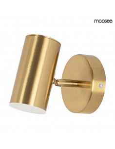 MOOSEE lampa ścienna SPOT złota